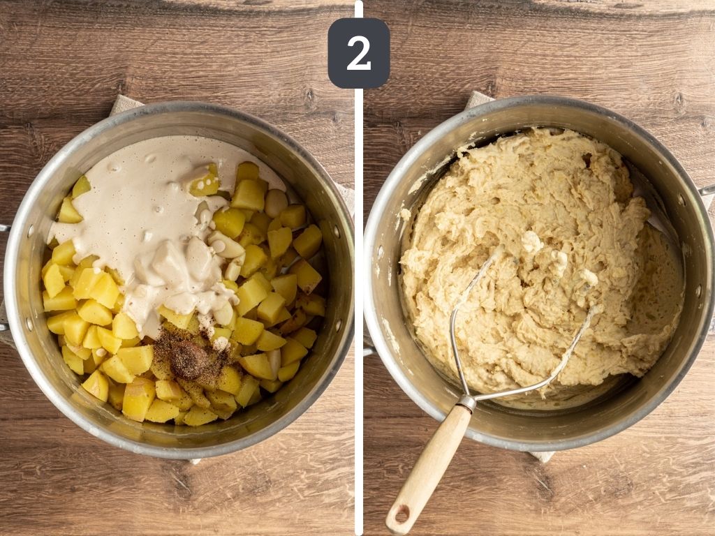 Vegan Mashed Potatoes (without vegan butter)